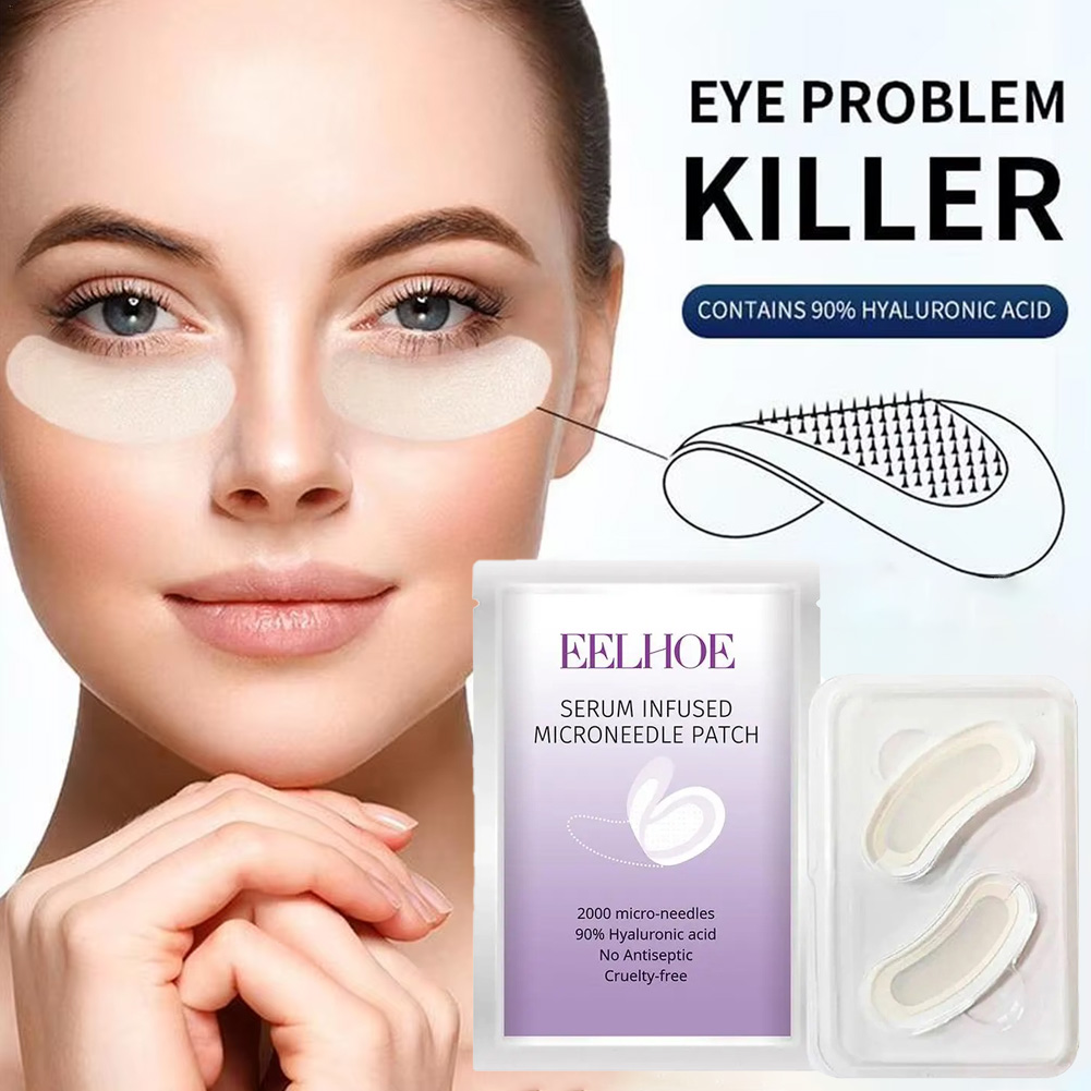 Collagen Eye Patch - 1 คู่ Micro-needle Eye Patch Mask