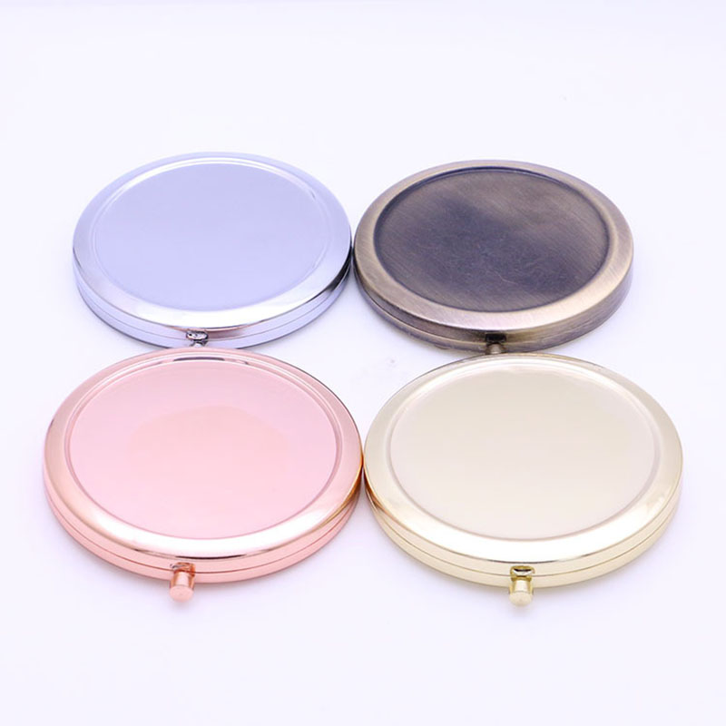 กระจกพกพาแบบพับได้ รูปทรงกลม พ - Photo Beauty Makeup บทวิจารณ์และราคา