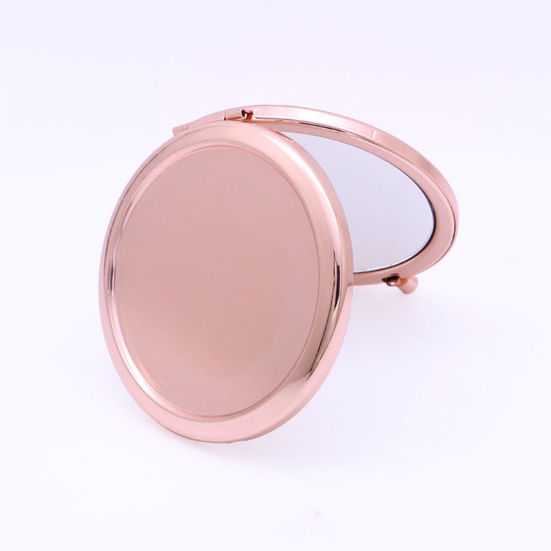 กระจกพกพาแบบพับได้ รูปทรงกลม พ - Photo Beauty Makeup บทวิจารณ์และราคา