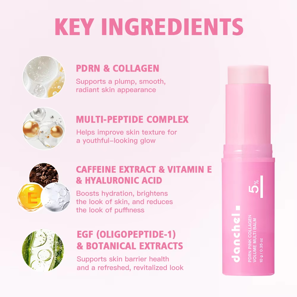 บาล์มแท่งคอลลาเจนสีชมพู - ลดเล - Collagen Eye Patch บทวิจารณ์และราคา