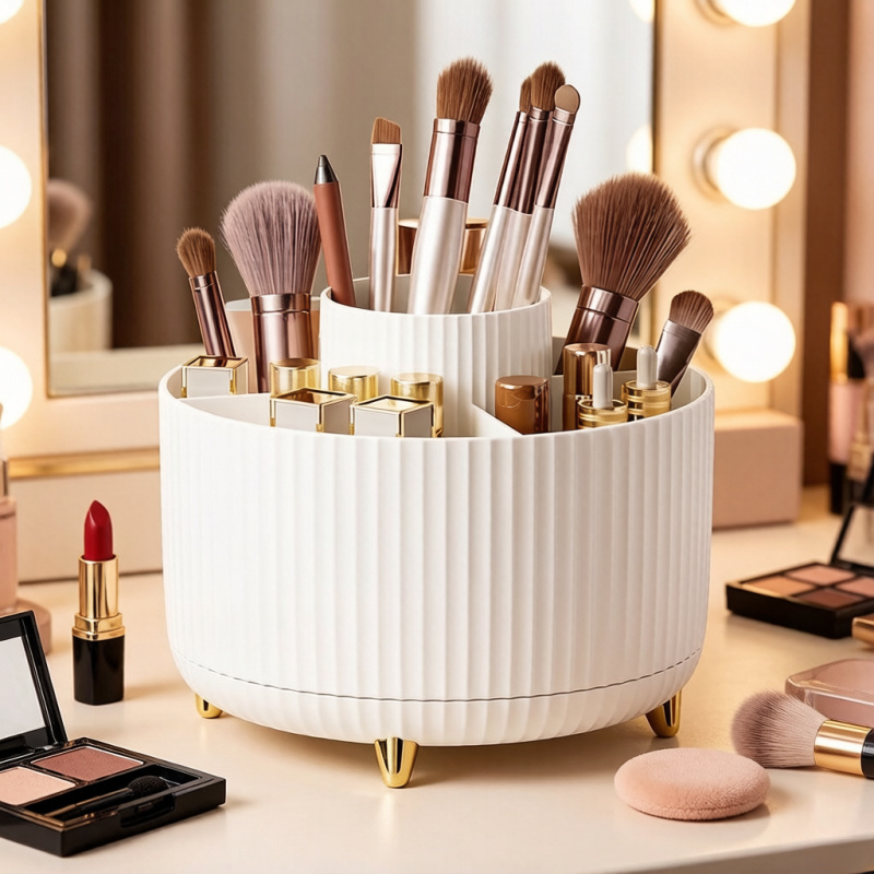 360 °   กล่องเก็บเครื่องสำอางแ - Beauty Makeup Lipstick บทวิจารณ์และราคา