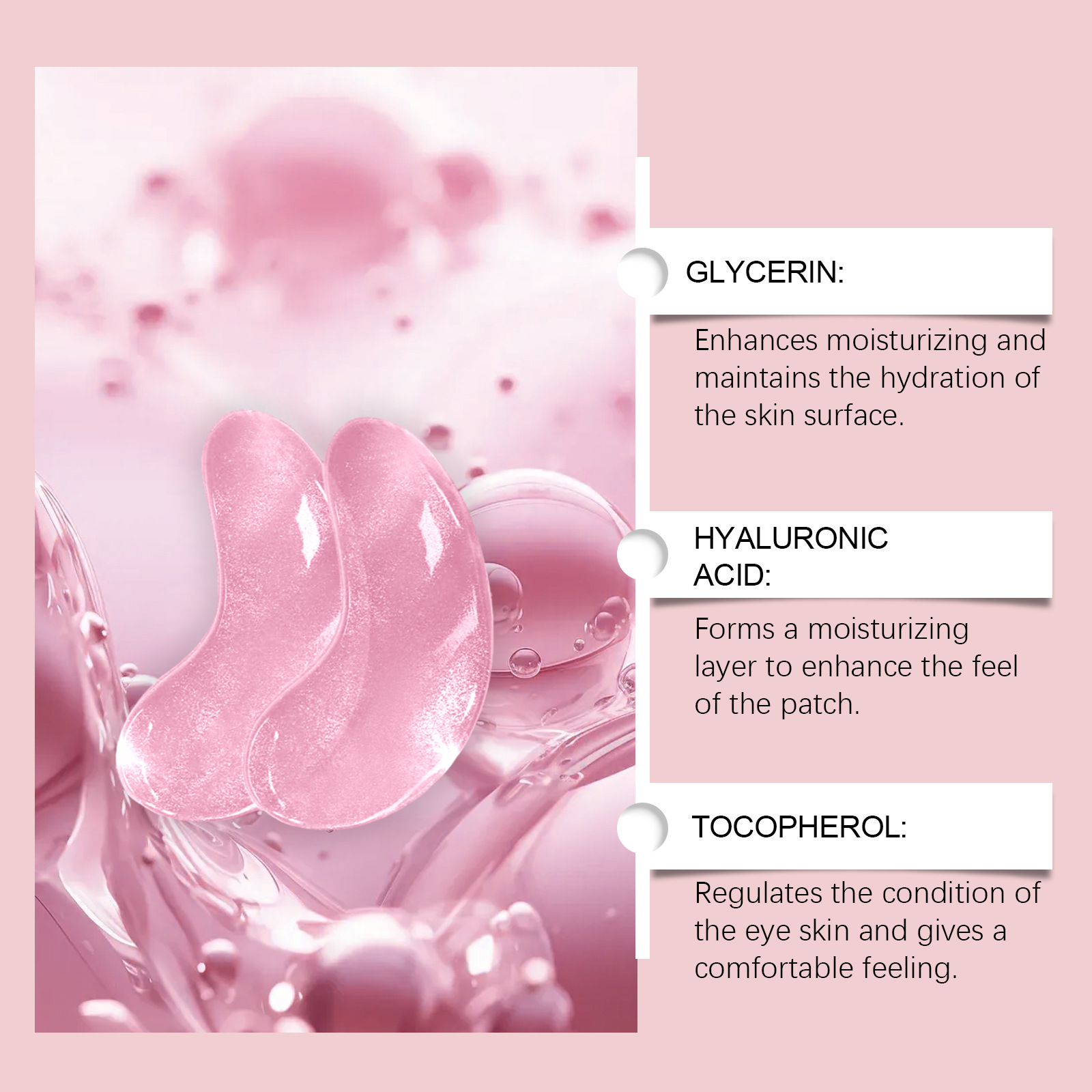 แผ่นมาส์กใต้ตาคอลลาเจนละลายน้ำ - Collagen Eye Patch บทวิจารณ์และราคา