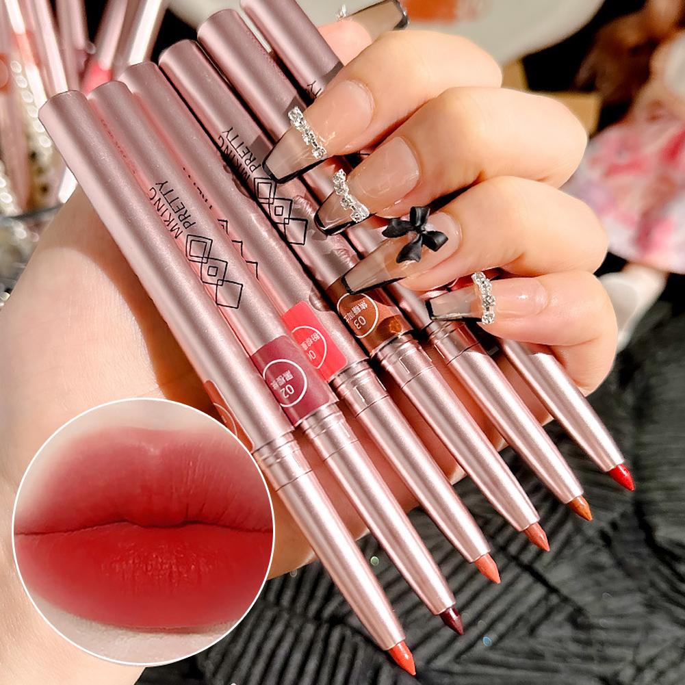 ลิปไลเนอร์เนื้อแมทติดทนนานอัตโ - Lip Liner Pencil บทวิจารณ์และราคา