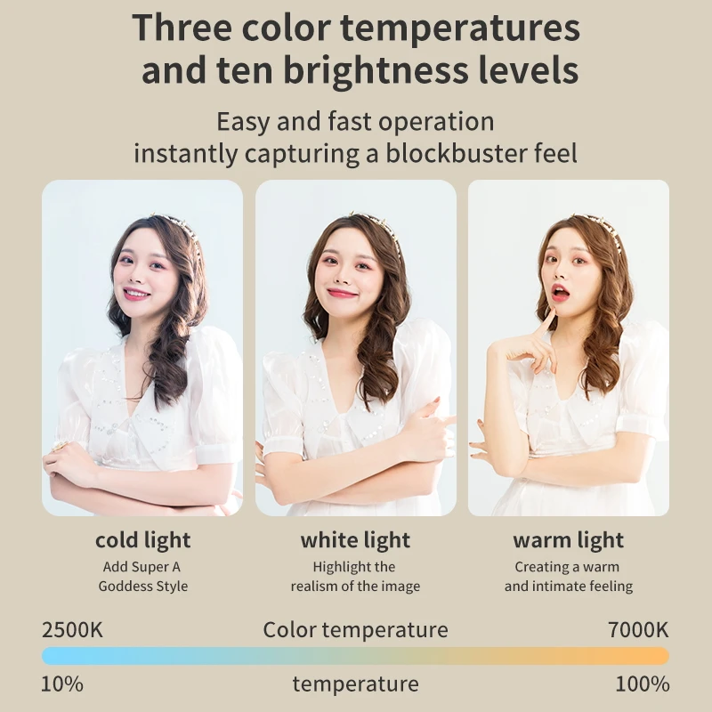 โทรศัพท์Selfie Light 2700K-650 - Photo Beauty Makeup บทวิจารณ์และราคา