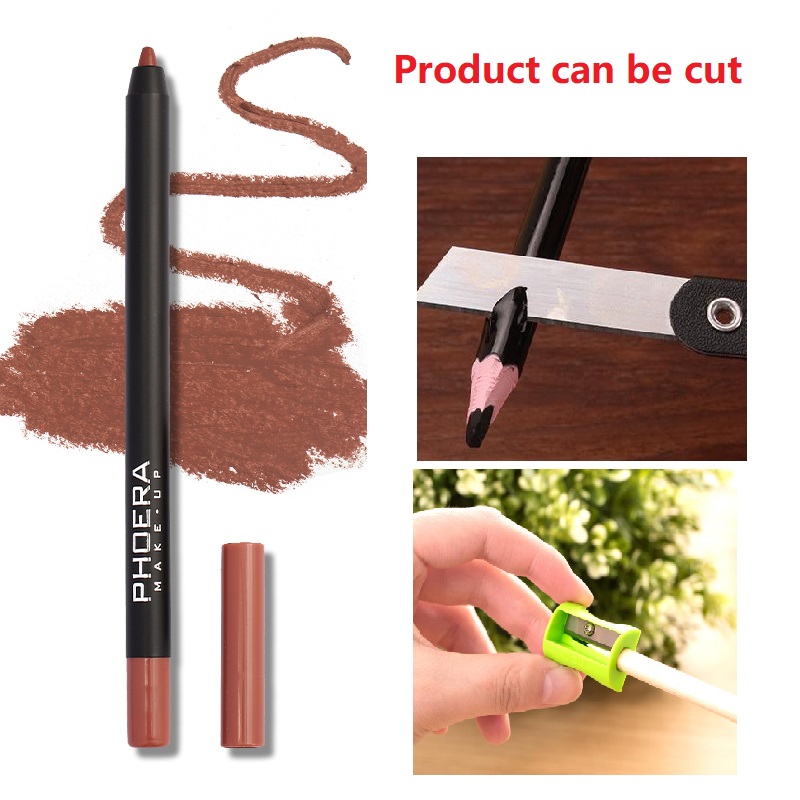 13 สีลิปสติกแฟชั่นแบบพกพา Lip  - Lip Liner Pencil บทวิจารณ์และราคา