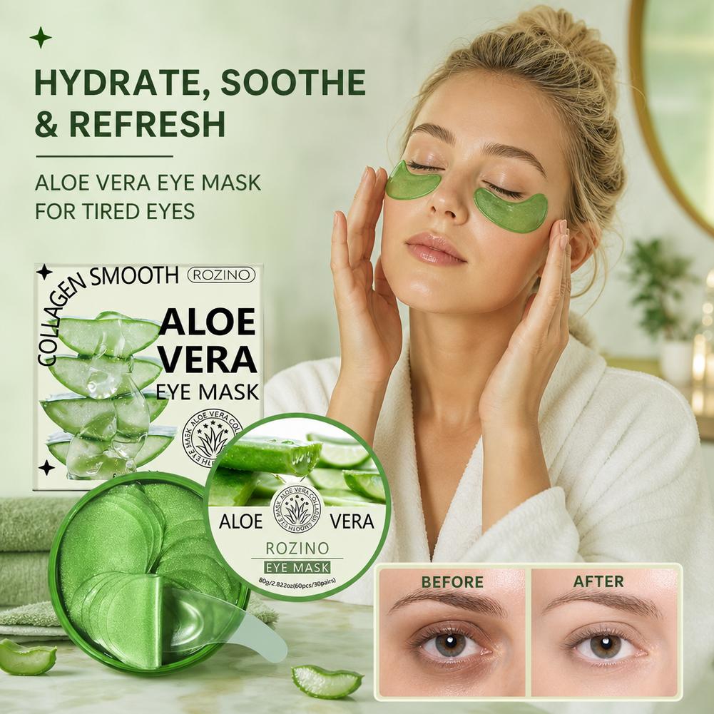 มาส์กใต้ตาคอลลาเจนว่านหางจระเข - Collagen Eye Patch บทวิจารณ์และราคา
