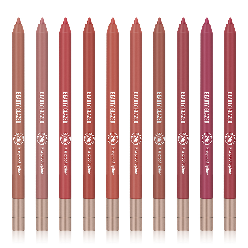 10 สีลิปไลเนอร์กันน้ํา, กันเหง - Lip Liner Pencil บทวิจารณ์และราคา