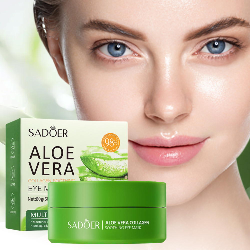 แผ่นมาส์กใต้ตา SADOER อโลเวร่า - Collagen Eye Patch บทวิจารณ์และราคา