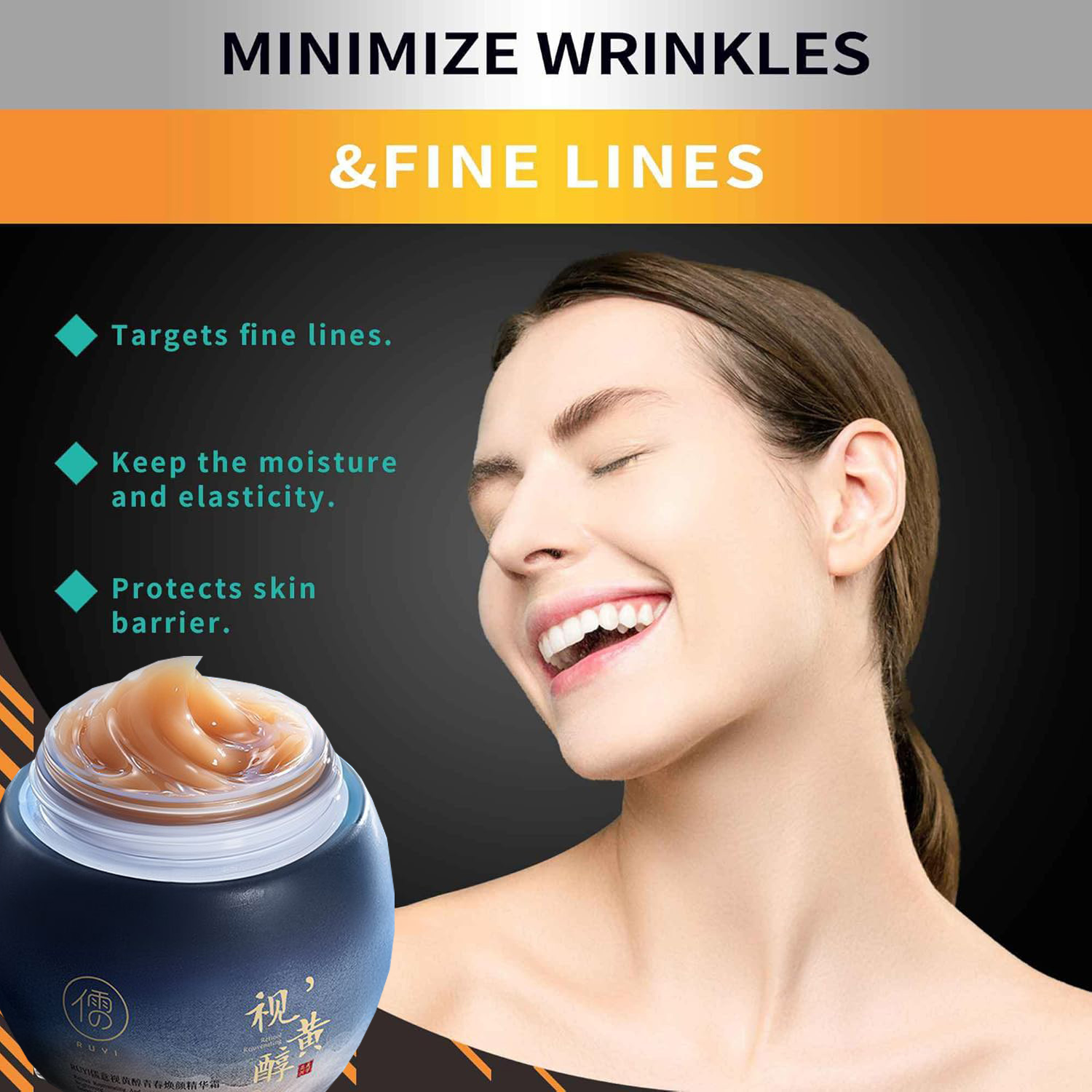 100g Retinol Anti Aging Face C - Beauty Makeup Cream บทวิจารณ์และราคา
