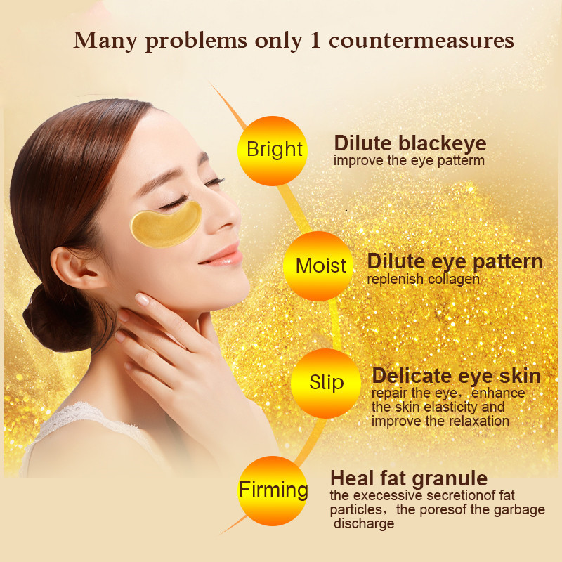 5/10/20/30 คู่คริสตัลทอง Eye P - Collagen Eye Patch บทวิจารณ์และราคา