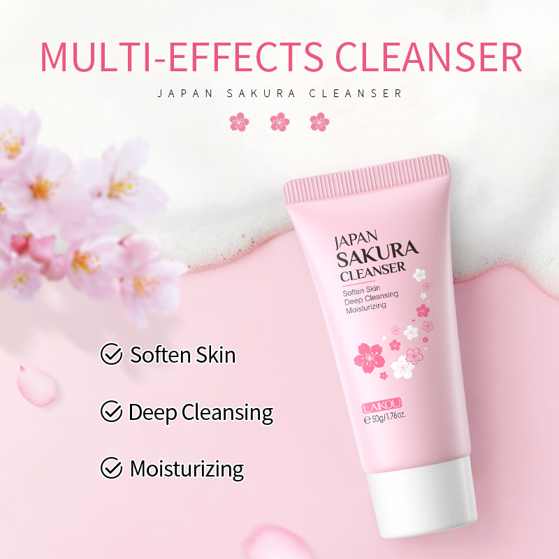 ญี่ปุ่นซากุระทําความสะอาดผิวหน - Beauty Makeup Cream บทวิจารณ์และราคา