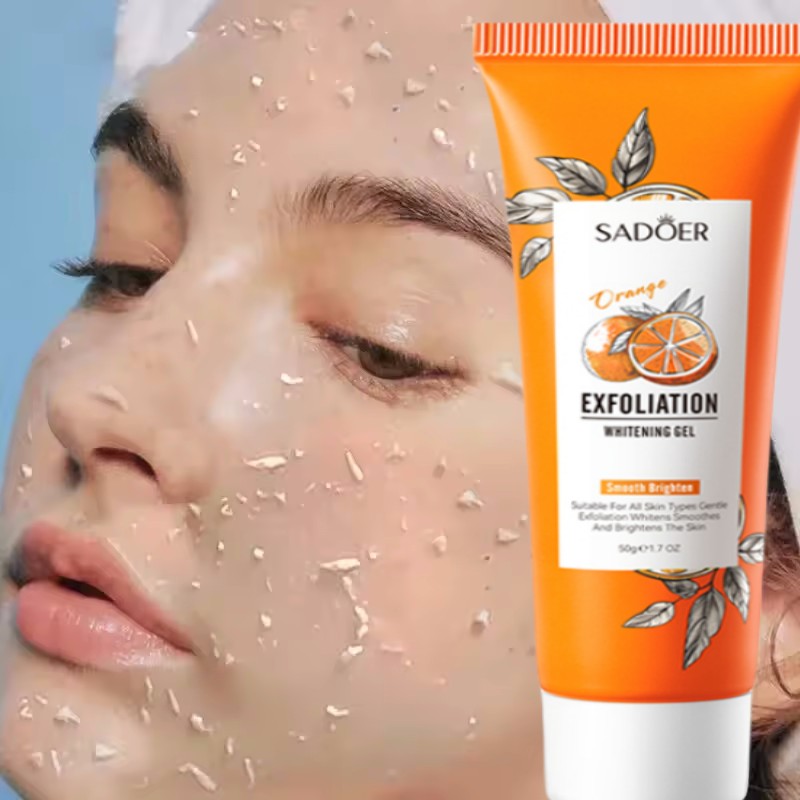 เจลขัดผิวส้ม สครับขัดผิวหน้า ใ - Beauty Makeup Cream บทวิจารณ์และราคา