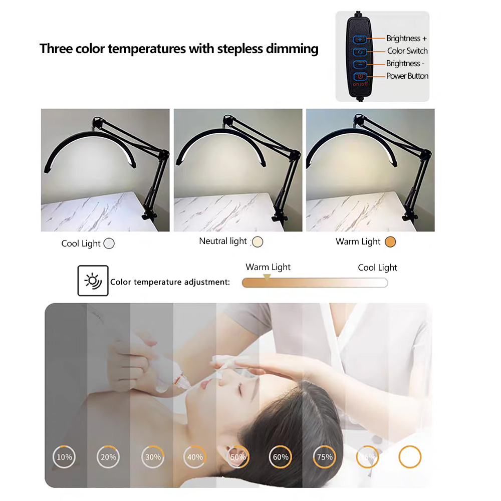 ไฟเสริมแบบหนีบสำหรับใช้กับเดสก - Beauty Makeup Light บทวิจารณ์และราคา