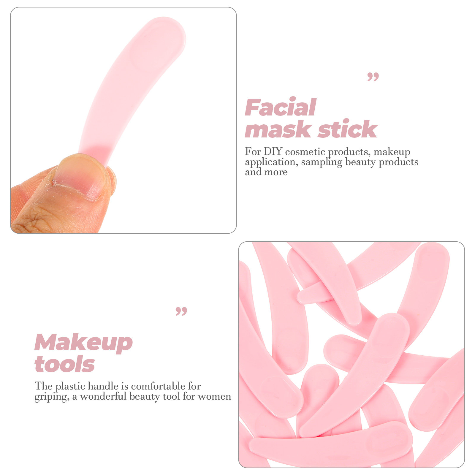 ช้อนแต่งหน้าพลาสติก 50 ชิ้น สำ - Beauty Makeup Cream บทวิจารณ์และราคา
