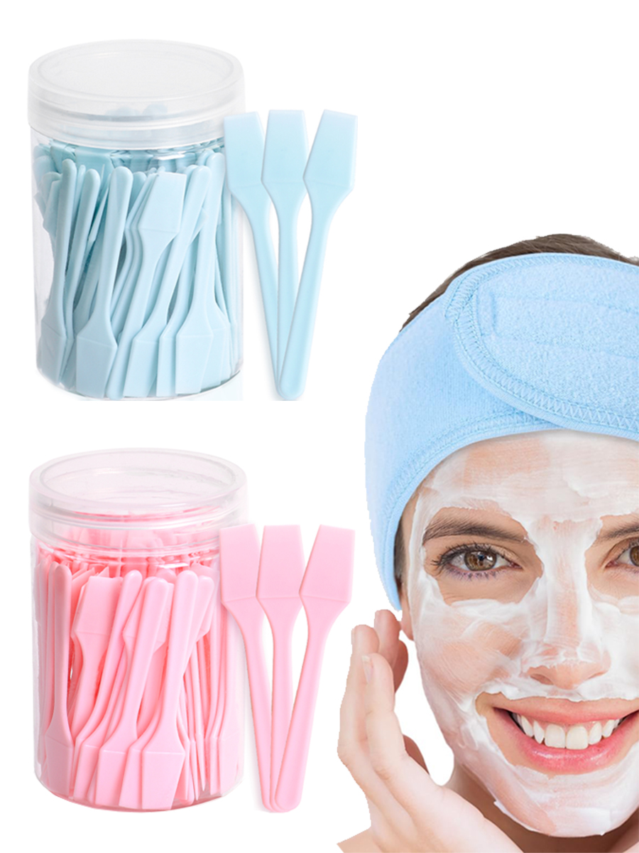 100 ชิ้นเครื่องสําอาง Spatulas - Beauty Makeup Cream บทวิจารณ์และราคา