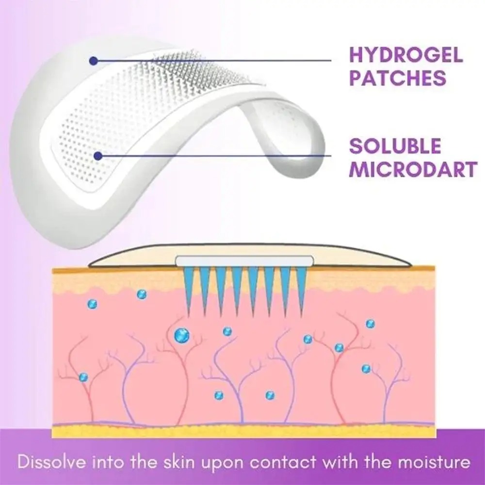 1 คู่ Micro-needle Eye Patch M - Collagen Eye Patch บทวิจารณ์และราคา